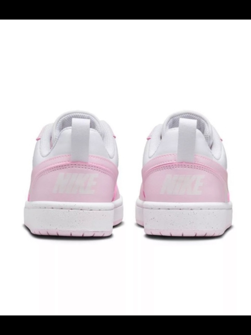 Nike Pink and White Low-Top Sneakers - Picture 5 of 5